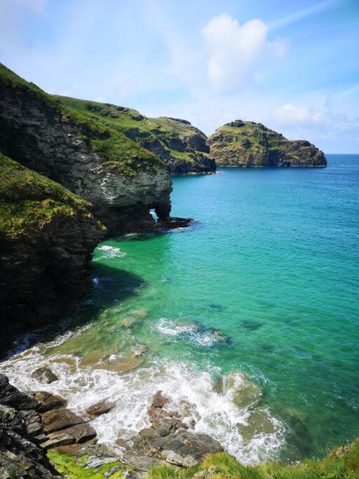 The Little Post House. A Perfect Village Retreat, With Stunning Views. Boscastle Exterior foto